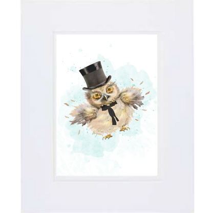 Owl & Top Hat