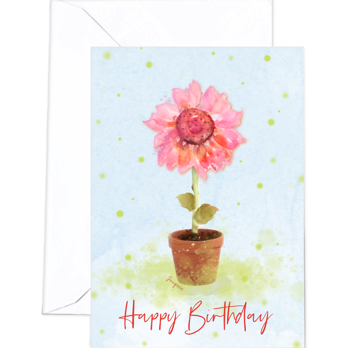 Pink Sunflower