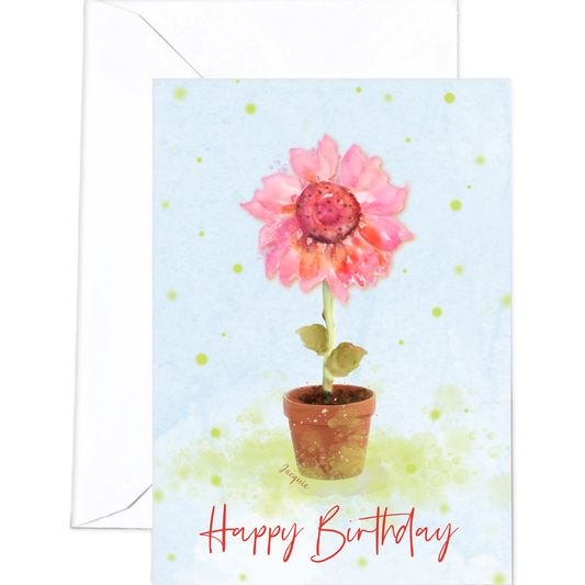 Pink Sunflower