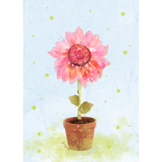 Sunflower Tickled Pink
