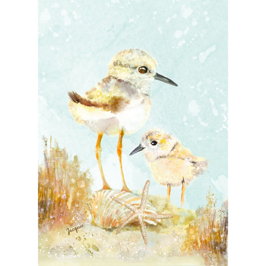 Sandpipers at the Beach