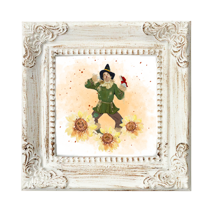 Scarecrow in Sunflowers