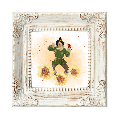 Scarecrow in Sunflowers