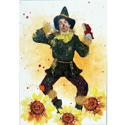Scarecrow in Sunflowers