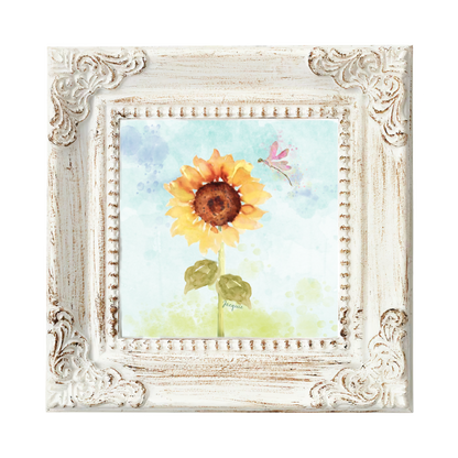 Sunflower & Dragonfly