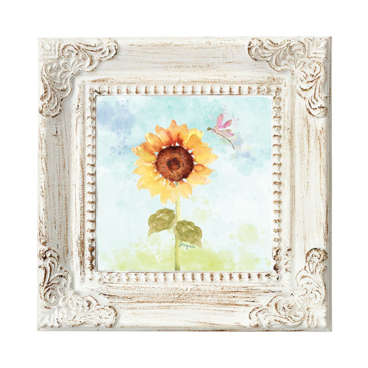 Sunflower & Dragonfly
