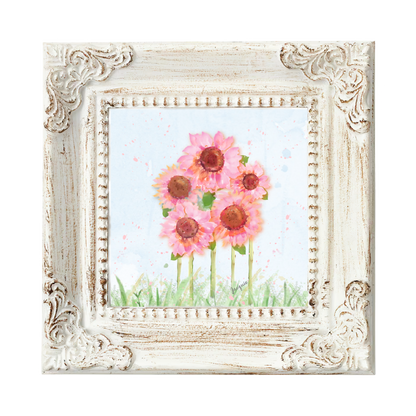 Sunflowers in Pink