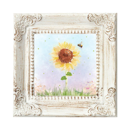 Sunflower & Bee