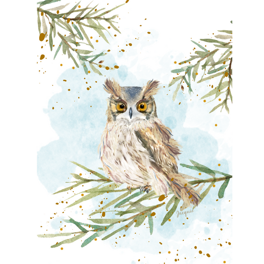 Owl in the Woods